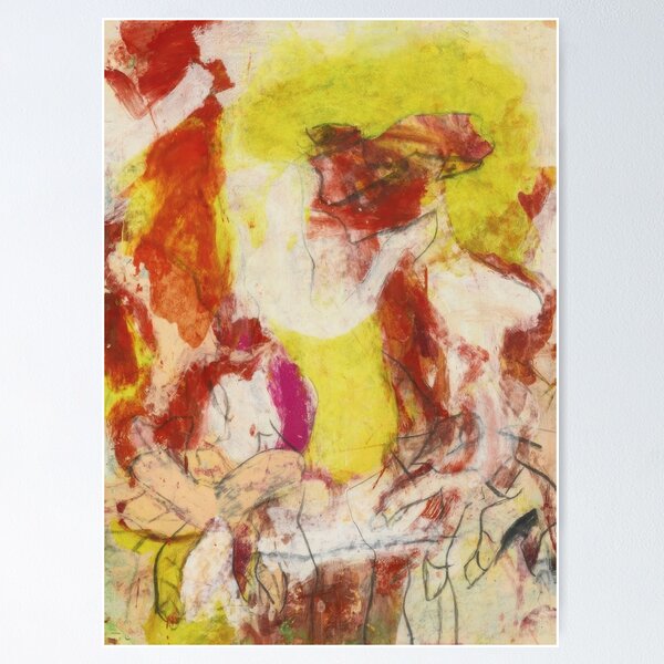 Item preview, New Upload -willem de kooning - Best artist   (5)Willem de Kooning - Willem de Kooning - Willem de Kooning Canvas Print - Willem de Kooning poster  designed and sold by MirandaZArt.