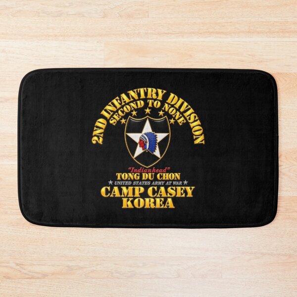 Item preview, 2nd Infantry Div - SSI Tong-DU-Chon Camp Casey - 3D - Transparent designed and sold by Military Insignia Products.