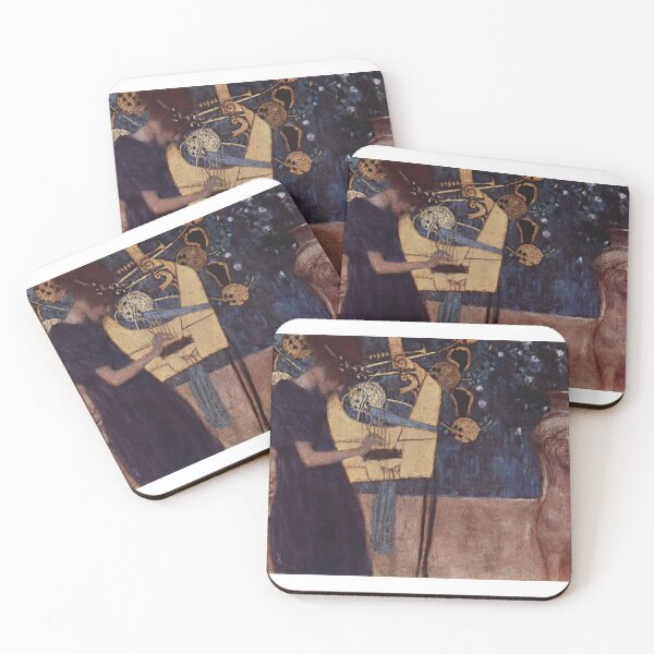 Item preview, Music I – Klimt's Symbolist Allegory designed and sold by Shoupay.