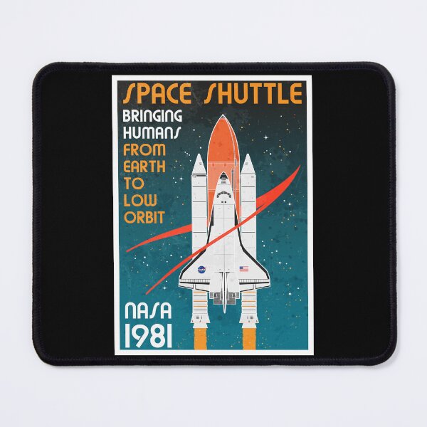 Item preview, Space Shuttle: Bringing Humans From Earth To Low Orbit (Retro) designed and sold by BGALAXY.