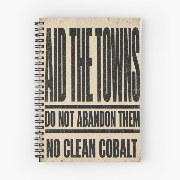 Item preview, Aid the Towns Do Not Abandon Them - Cobalt Flyer designed and sold by The Freedom Forge.