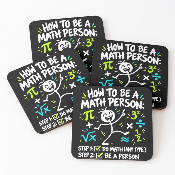 Item preview, How to Be a Math Person Funny Math designed and sold by anapldv.