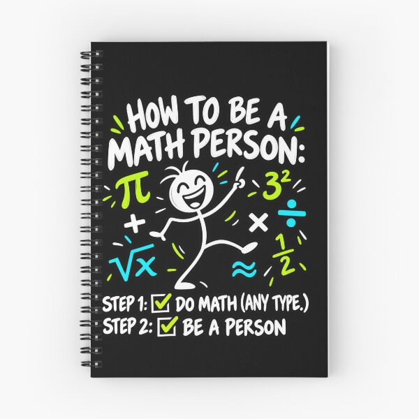 Item preview, How to Be a Math Person Funny Math designed and sold by anapldv.