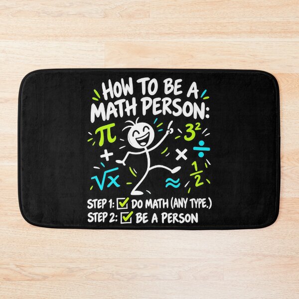 Item preview, How to Be a Math Person Funny Math designed and sold by anapldv.