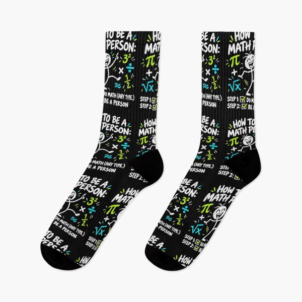 Item preview, How to Be a Math Person Funny Math designed and sold by anapldv.