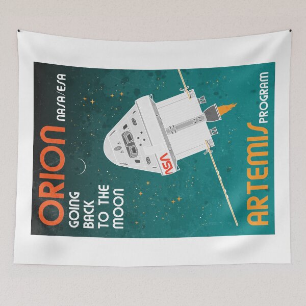 Item preview, Orion. Artemis Program: Going Back To The Moon (Retro) designed and sold by BGALAXY.