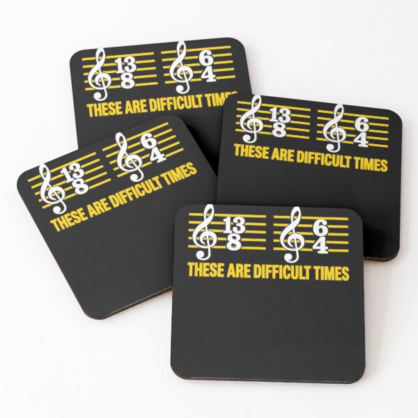 Item preview, These Are Difficult Times Music Humor designed and sold by anapldv.