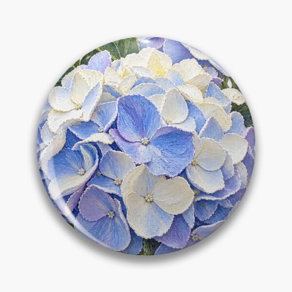 Item preview, Blue Hydrangea in Sculptural Bloom designed and sold by NinePixel.