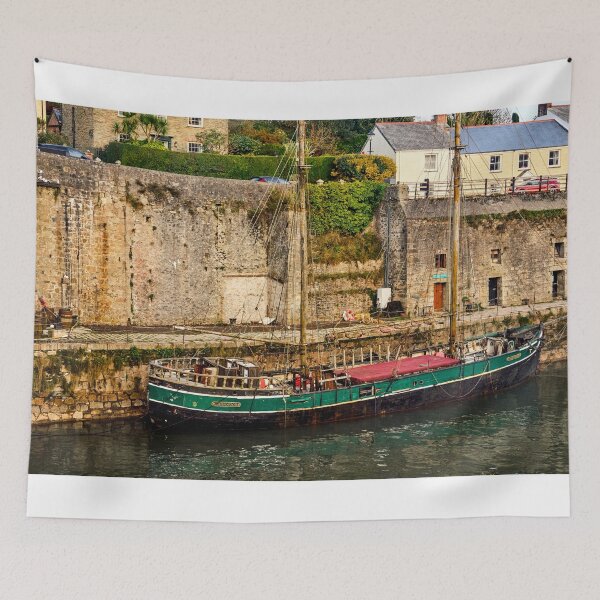 Item preview, Schooner Charlestown Harbour, Cornwall designed and sold by VnGphoto.