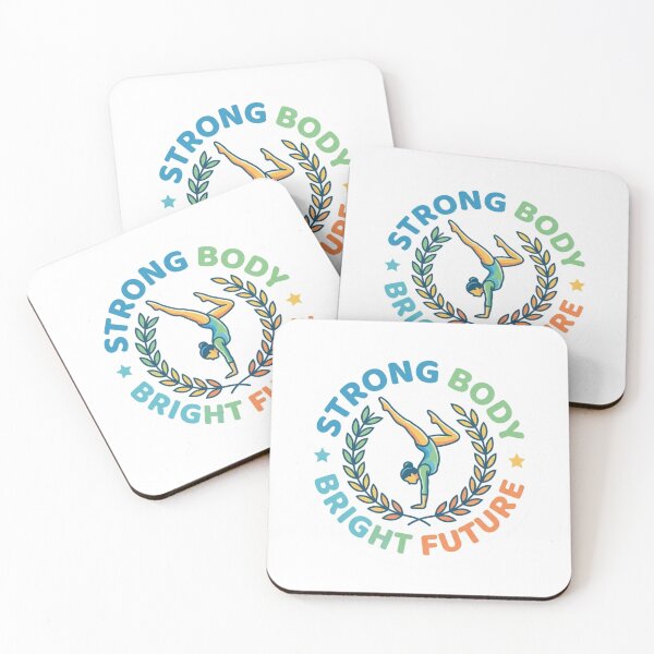 Item preview, Strong Body, Bright Future T-Shirt Artistic Gymnastics designed and sold by FlipGymnastics.