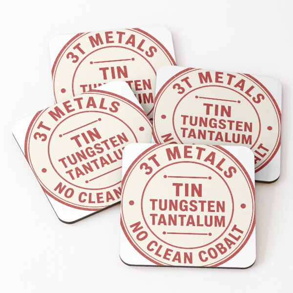 Item preview, 3T Tin Tungsten Tantalum - No Clean Cobalt Metals designed and sold by Acta Diurna Supply.