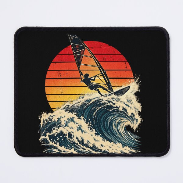 Item preview, Windsurfing Sunset Ocean Wave designed and sold by anapldv.
