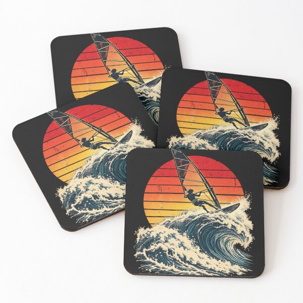 Item preview, Windsurfing Sunset Ocean Wave designed and sold by anapldv.