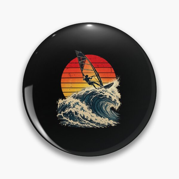 Item preview, Windsurfing Sunset Ocean Wave designed and sold by anapldv.