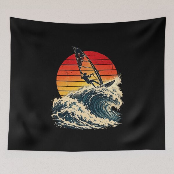 Item preview, Windsurfing Sunset Ocean Wave designed and sold by anapldv.