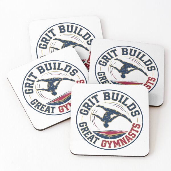 Item preview, Grit Builds Great Gymnasts T-Shirt Artistic Gymnastics designed and sold by FlipGymnastics.