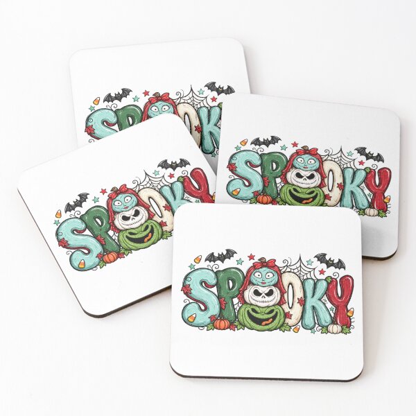 Item preview, Retro Spooky Characters designed and sold by Taniyah Gomes.