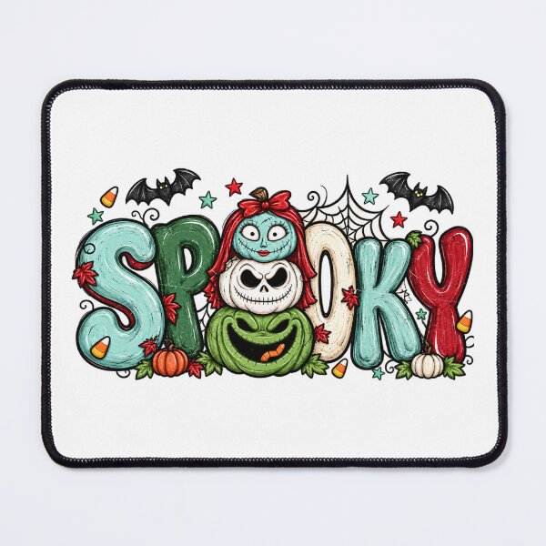 Item preview, Retro Spooky Characters designed and sold by Taniyah Gomes.