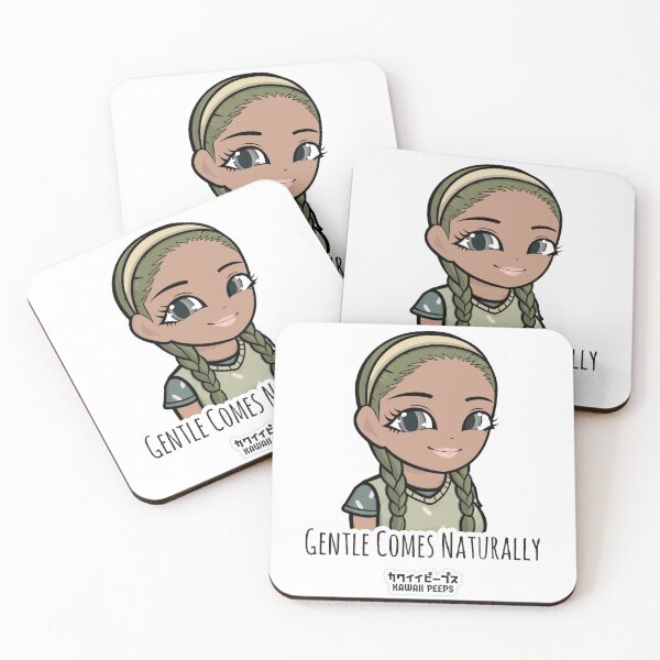 Item preview, Pastel Power Crew Gentle Comes Naturally designed and sold by P-L-Sardines.