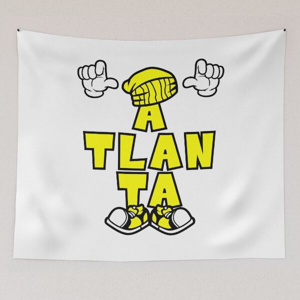 Item preview, ATLANTA Typography Funny Vintage designed and sold by NFTWords.