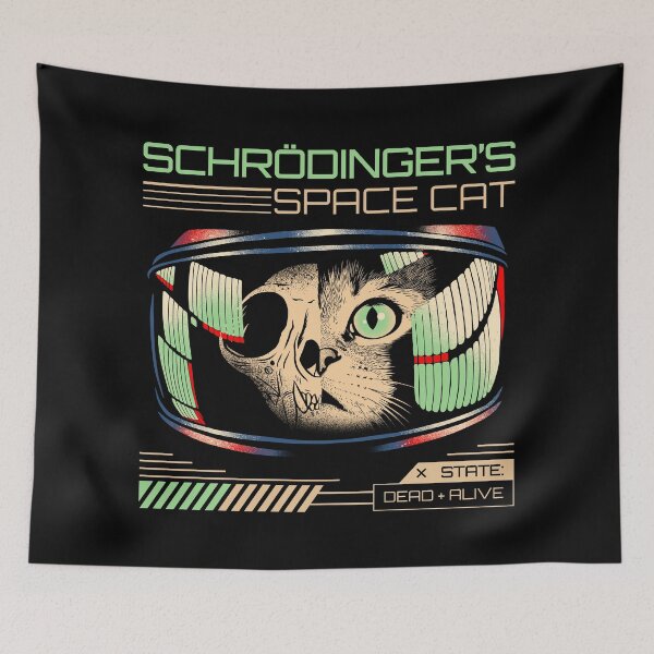 Item preview, Schrödinger's Space Cat designed and sold by sachpica.