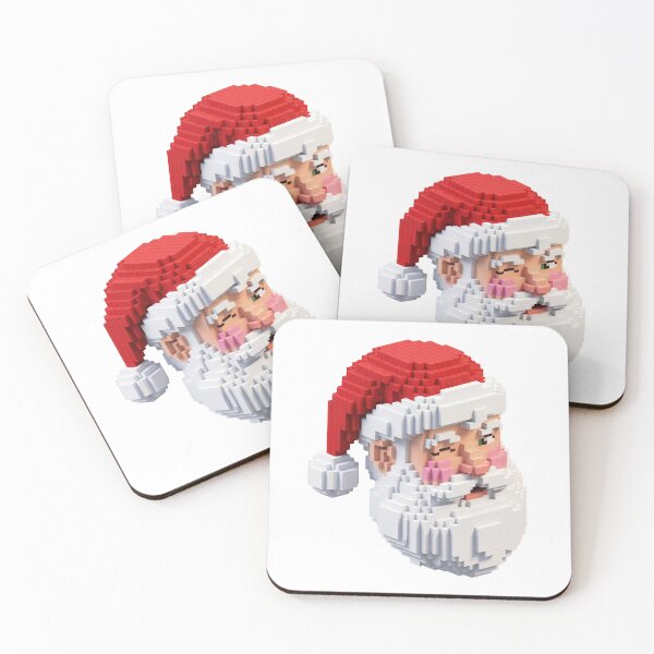 Item preview, Voxel Santa Claus Head designed and sold by VFXguy.