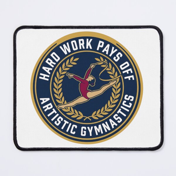 Item preview, Hard Work Pays Off T-Shirt Artistic Gymnastics designed and sold by FlipGymnastics.