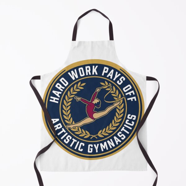 Artikelvorschau, T-Shirt „Harte Arbeit zahlt sich aus“ – Kunstturnen entworfen und verkauft von FlipGymnastics.