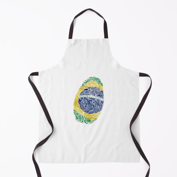 Item preview, Brazilian Flag Fingerprint – Brazil National Pride Design designed and sold by Crickb6783.