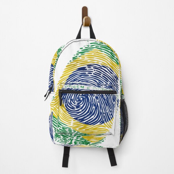 Item preview, Brazilian Flag Fingerprint – Brazil National Pride Design designed and sold by Crickb6783.