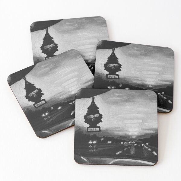 Item preview, Little Tree, Black and White Night Drive designed and sold by CheHojas.