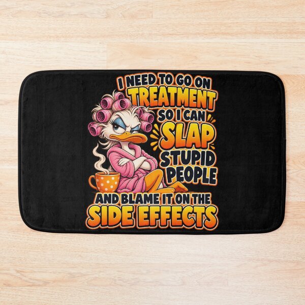 Item preview, Funny Treatment Side Effects Duck Humor designed and sold by anapldv.