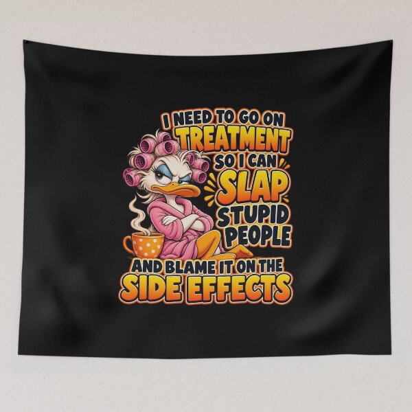 Item preview, Funny Treatment Side Effects Duck Humor designed and sold by anapldv.