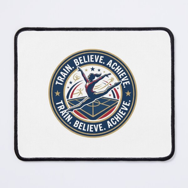 Item preview, Train. Believe. Achieve T-Shirt Artistic Gymnastics designed and sold by FlipGymnastics.