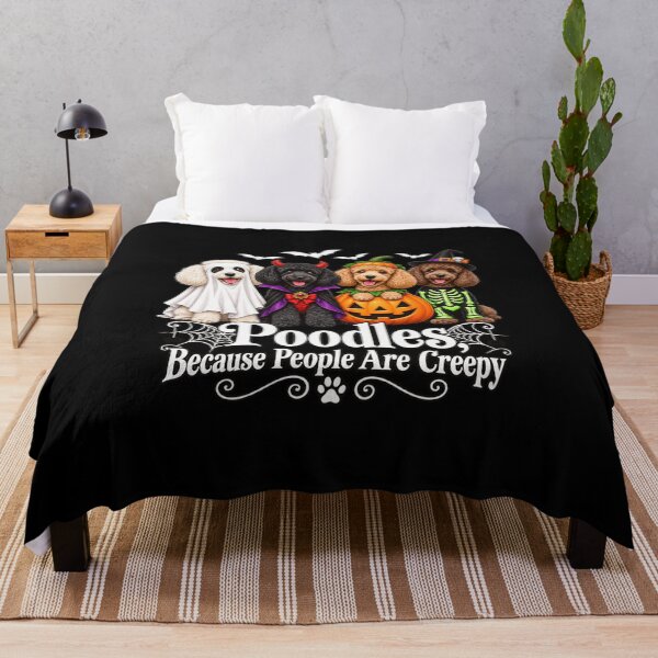 Item preview, Halloween Poodles Because People Are Creepy designed and sold by anapldv.