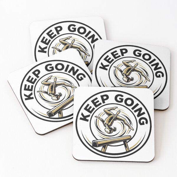 Item preview, Keep Going Artistic Gymnastics designed and sold by FlipGymnastics.