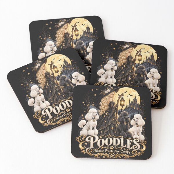 Item preview, Gothic Poodles Because People Are Creepy designed and sold by anapldv.