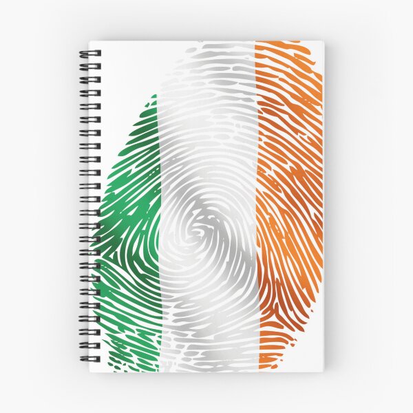 Item preview, Irish Flag Fingerprint – Ireland National Pride Design designed and sold by Crickb6783.