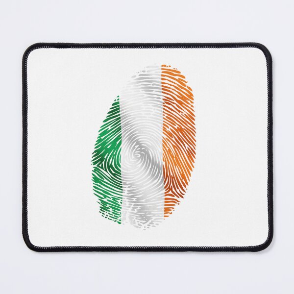 Item preview, Irish Flag Fingerprint – Ireland National Pride Design designed and sold by Crickb6783.