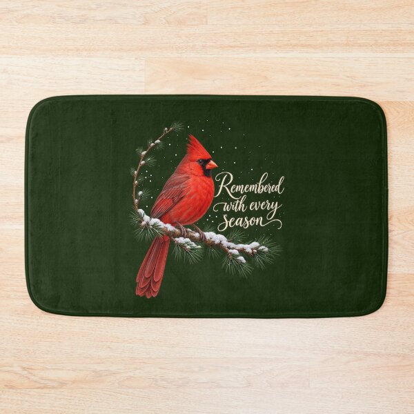 Item preview, Red Cardinal Winter Remembrance designed and sold by Cute & Sassy Custom Gifting Boutiques.