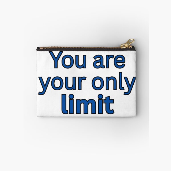 Item preview, You are your only limit-motivational quote designed and sold by Omer's store.