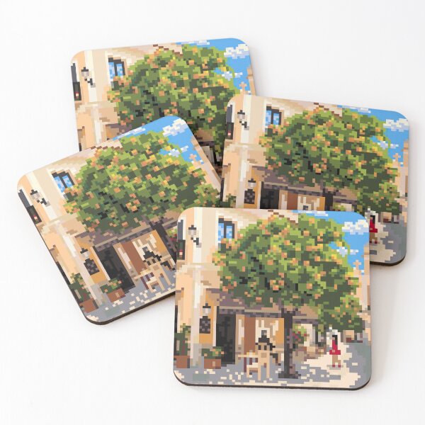 Item preview, Serbia, Where Moments Slow Down WORLD TRAVEL PIXEL ART designed and sold by travelgorgor.