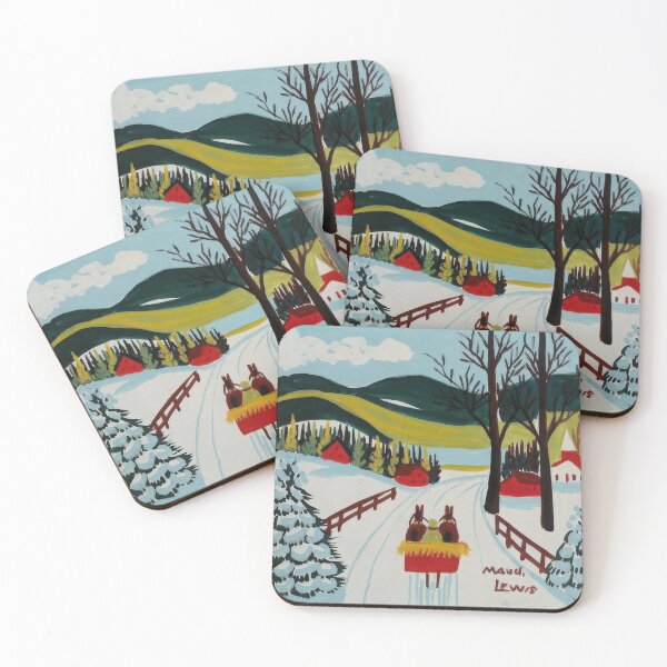 Item preview, Maud Lewis art - Maud Lewis artist - Maud Lewis painting - Maud Lewis folk art - Maud Lewis Canadian art designed and sold by Rohyadalim.