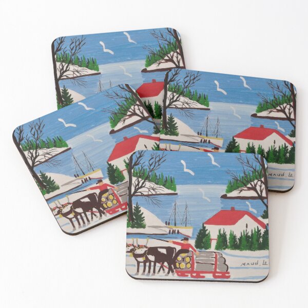 Item preview, Maud Lewis art - Maud Lewis artist - Maud Lewis painting - Maud Lewis folk art - Maud Lewis Canadian art designed and sold by Rohyadalim.