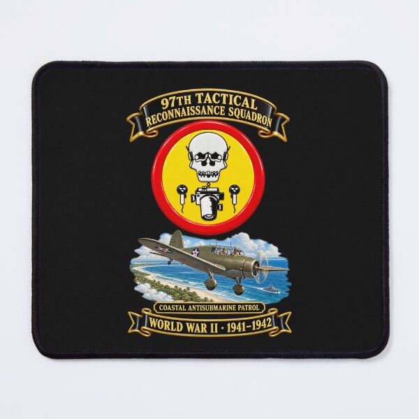 Item preview, AAC - 97th Tactical Reconnaissance Squadron- SSI - w Patrol Scene - 3D - Transparent designed and sold by Military Insignia Products.