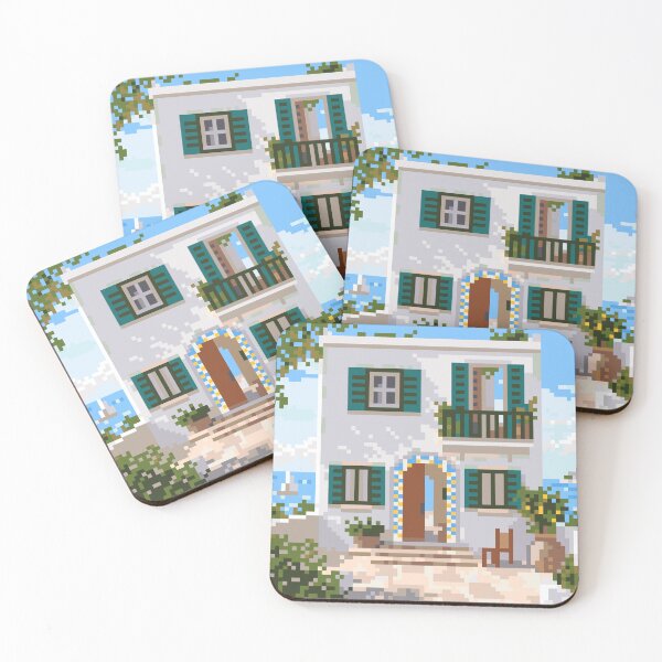Item preview, Spain, Where Sunlight Lingers WORLD TRAVEL PIXEL ART designed and sold by travelgorgor.