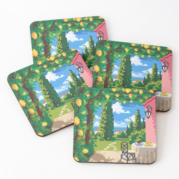 Item preview, Amalfi, Where Summer Lingers WORLD TRAVEL PIXEL ART designed and sold by travelgorgor.