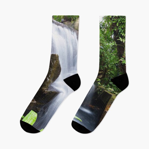 Item preview, Tropical Garden Cascade Waterfall Nature Photography designed and sold by Luxxe87.