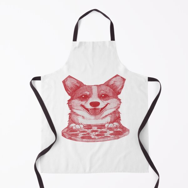 Item preview, Corgi with Pizza designed and sold by kinpirks.