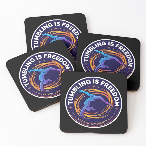 Item preview, Tumbling Is Freedom Artistic Gymnastics designed and sold by FlipGymnastics.